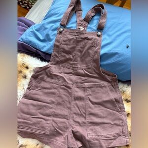 Aerie Mauve Overalls
